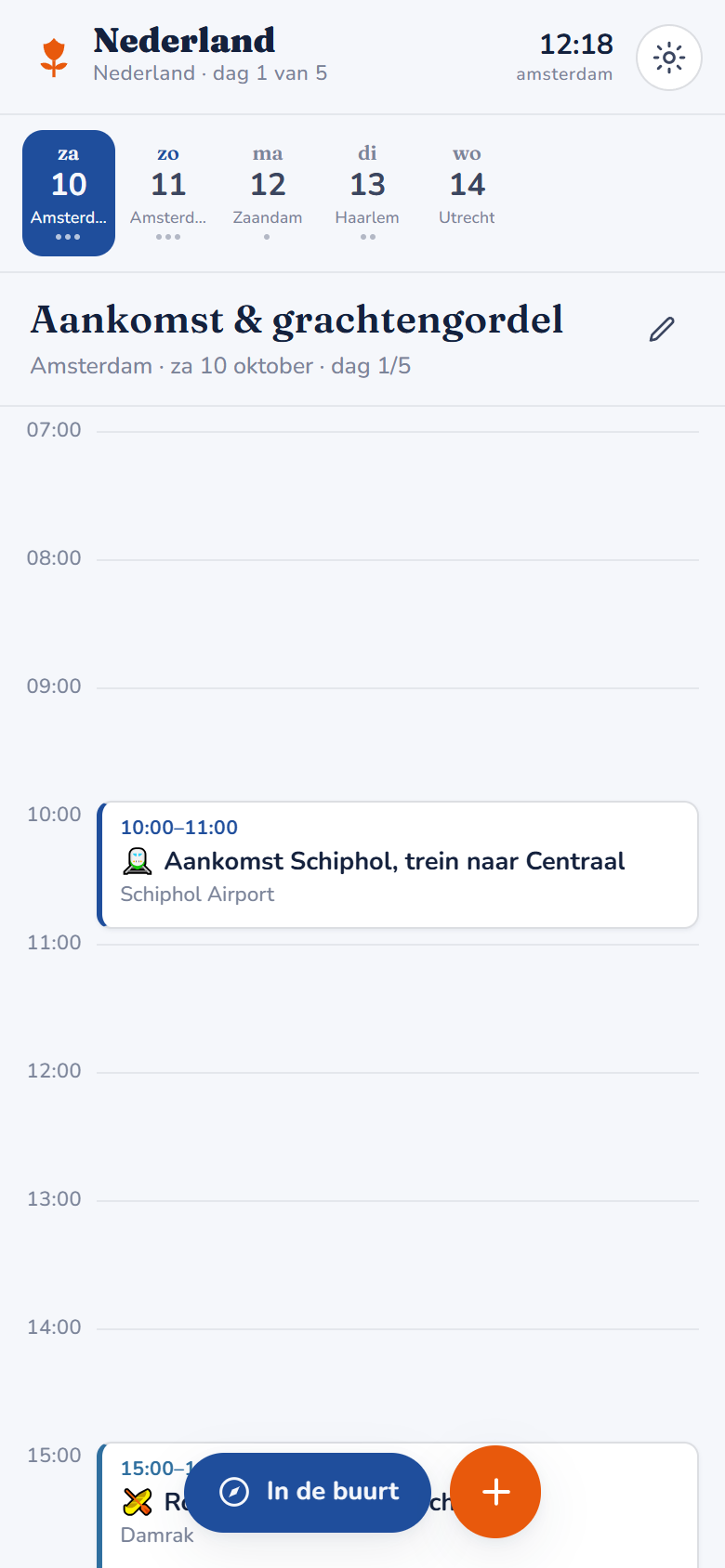 Nederland — tulp, fietsroutes, OV-chipkaart